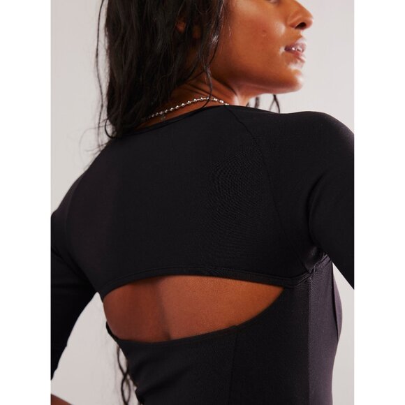 Free People Everly Bodysuit Black - Picture 10 of 16